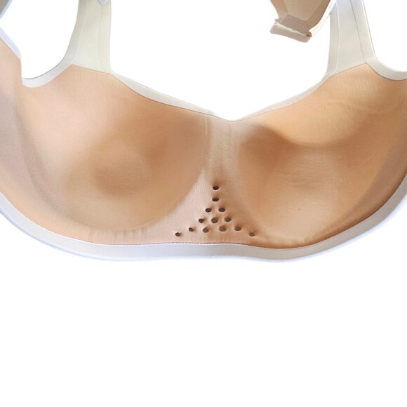 Knix Catalyst Sports Bra, Adjustable, Wireless, White, 6, 32DD, DDD, 34DD - Picture 5 of 7